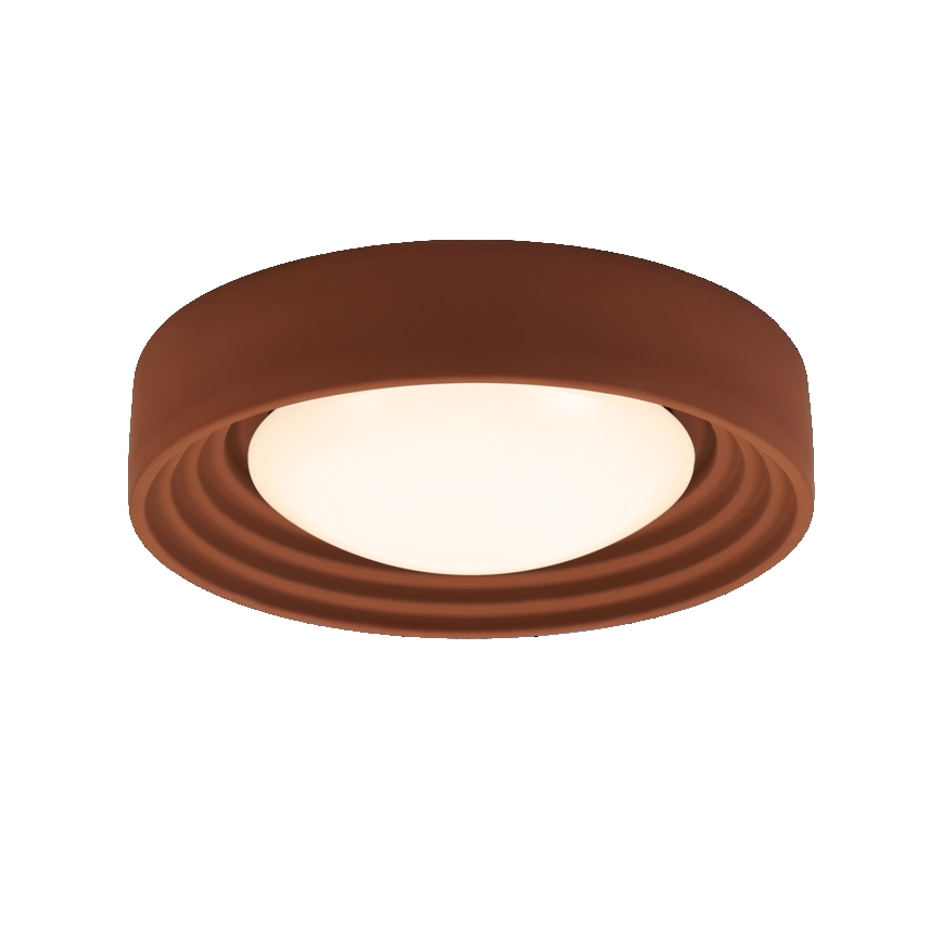 Osram - LED затемнюваний стельовий світильник ORBIS CONCRETE LED/18W/230V діам. 40 см коричневий/бетон