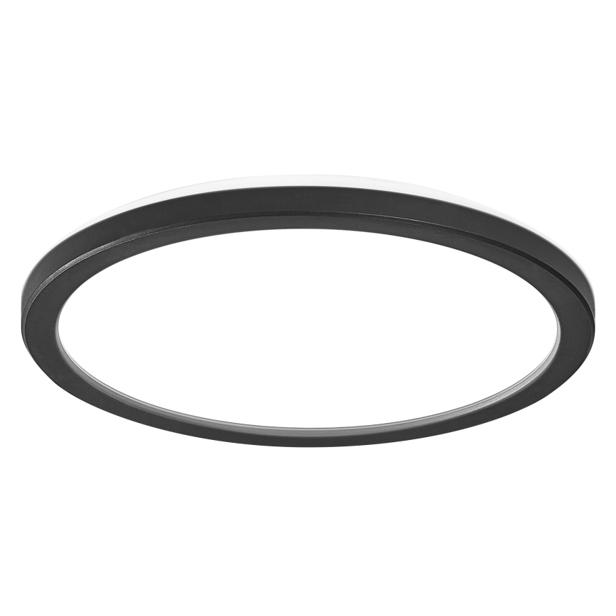 Osram - Димований LED стельний світильник ORBIS ULTRA SLIM LED/15 Вт/230 В/3000 К діам. 23,5 см чорний