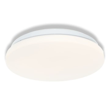Osram - енергоефективний стельовий світильник для ванної з інтегрованим LED-освітленням та датчиком сутінків CEILING ROUND LED/12W/230V 3000K, діаметр 26 см, IP44, білий