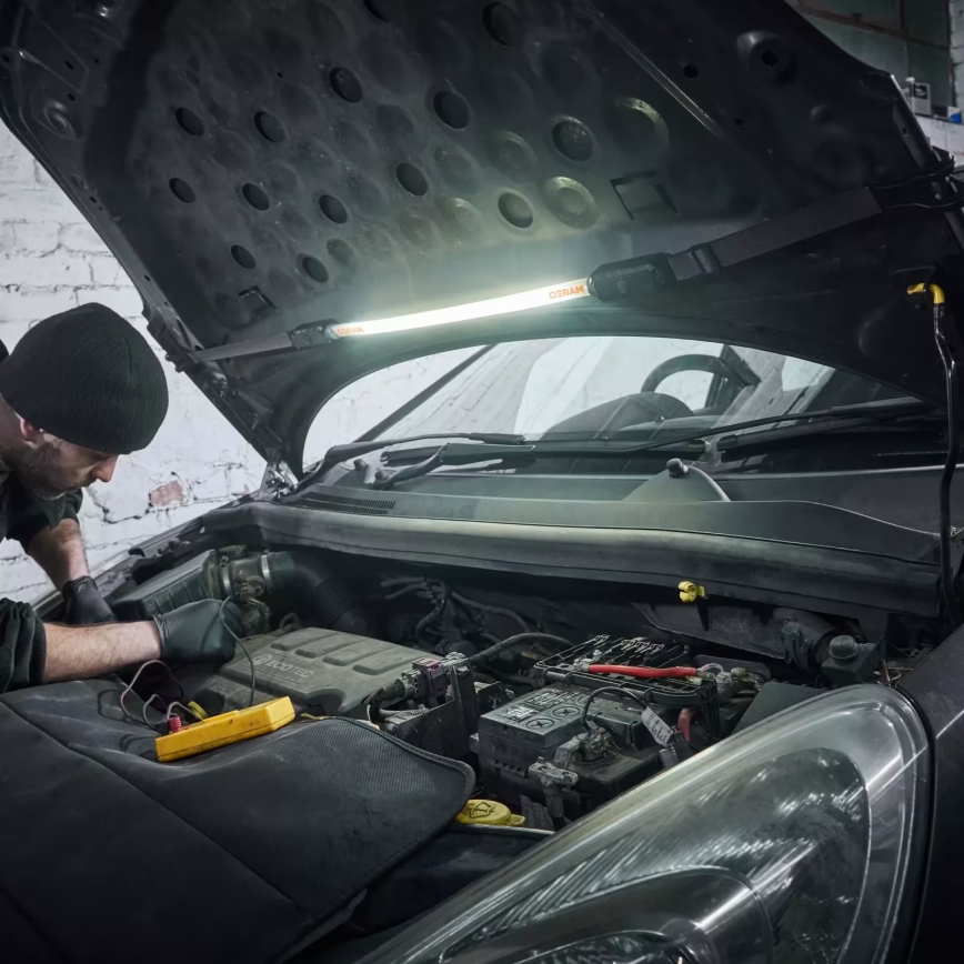 Osram - регульований світлодіодний інспекційний ліхтар для автомобіля LEDINSPECT INSPECTION LIGHT LED/10W/3,7V 2200 mAh