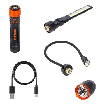 Osram - інспекційний ліхтар для автомобіля 3 в 1 з регульованою яскравістю LEDINSPECT LED/5W/5V 4000 mAh