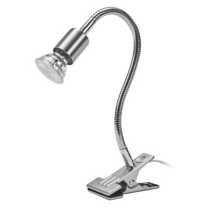 Osram - Лампа на прищіпці CLIP TUBE FLEX 1xGU10/5W/230V матовий хром