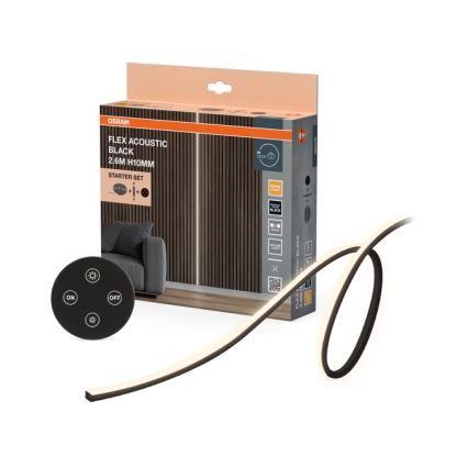 Osram - LED диммируемая лента FLEX ACOUSTIC 2,6 м LED/29 Вт/230 В + пульт дистанционного управления