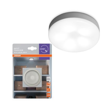 Osram - диммируемый LED ориентировочный светильник DOT-IT LED/0,45W/5V 500 mAh белый