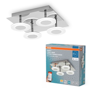 Osram - LED диммируемый потолочный светильник для ванной SMART+ WAVE LED/24W/230V 3000-6500K IP44 Wi-Fi