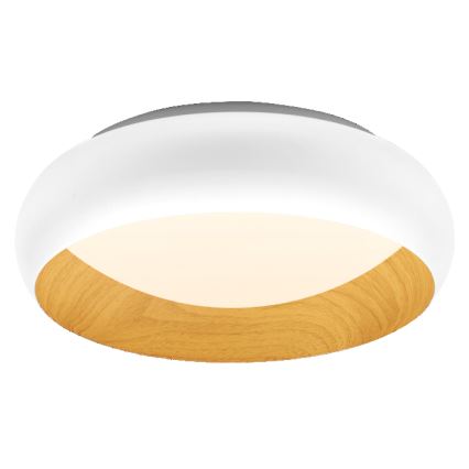 Osram - Диммируемый светодиодный потолочный светильник ORBIS LIVIA LED/16W/230V Ø 30 см белый/коричневый