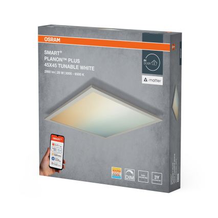 Osram - LED Диммируемый потолочный светильник SMART+ PLANON LED/28Вт/230В 45x45 см 3000-6500К Wi-Fi