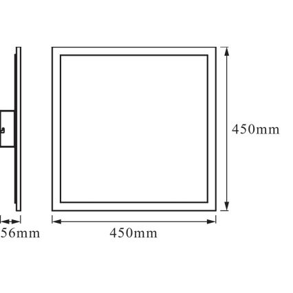 Osram - LED Диммируемый потолочный светильник SMART+ PLANON LED/28Вт/230В 45x45 см 3000-6500К Wi-Fi