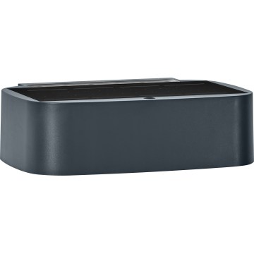 Osram - LED диммируемый солнечный настенный светильник ENDURA STYLE LED/7,6W/4,2V 2000 mAh IP65 антрацит