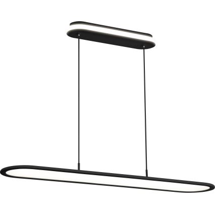 Osram - затемнюваний світлодіодний підвісний світильник на тросі OFFICE LINE LED/57W/230V 4000K 100 cm CRI 90 чорний