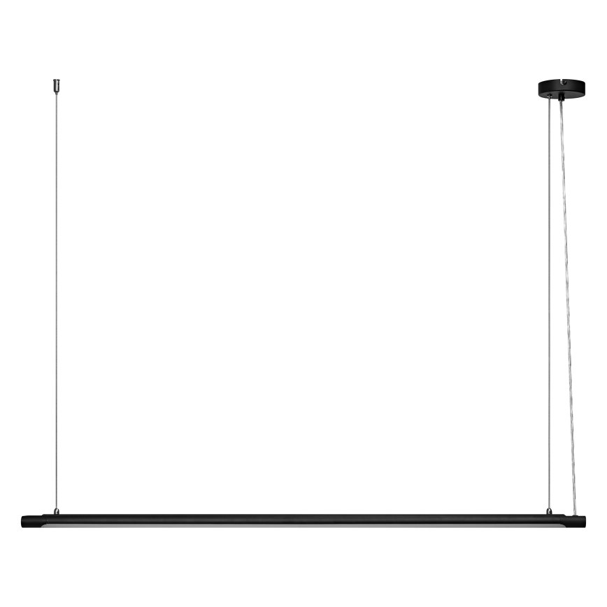 Osram - LED люстра на тросі OFFICE LINE з можливістю затемнення LED/40W/230V 4000K 120 cm чорна