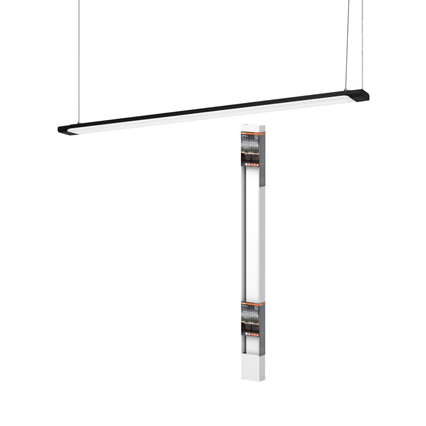 Osram - LED люстра на тросі OFFICE LINE з можливістю затемнення LED/40W/230V 4000K 120 cm чорна