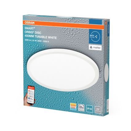 Osram - LED стельовий світильник для ванної кімнати SMART+ DISC з регулюванням яскравості LED/24W/230V 3000-6500K IP44 Wi-Fi