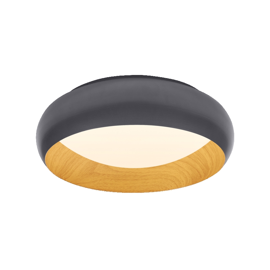 Osram - світлодіодний стельовий світильник з регулюванням яскравості ORBIS LIVIA LED/16W/230V діам. 30 см антрацит/коричневий