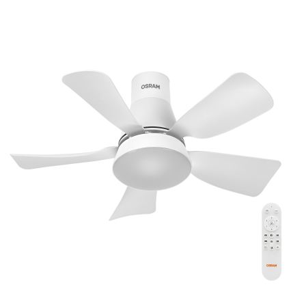 Osram - LED стельовий вентилятор LESTE LED/15W/230V 3000/4000/6500K з регулюванням яскравості + пульт дистанційного керування
