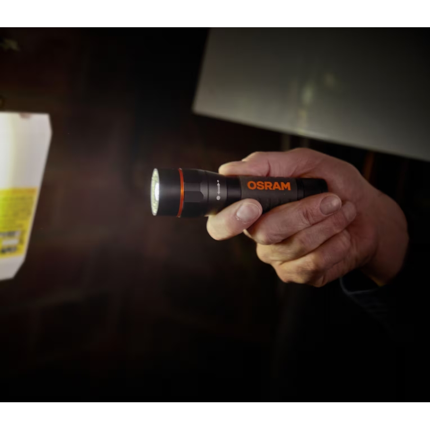 Osram - LED-ліхтар з регулюванням яскравості LEDINSPECT TORCH 450 ESSENTIAL LED/6W/3xAAA IP44