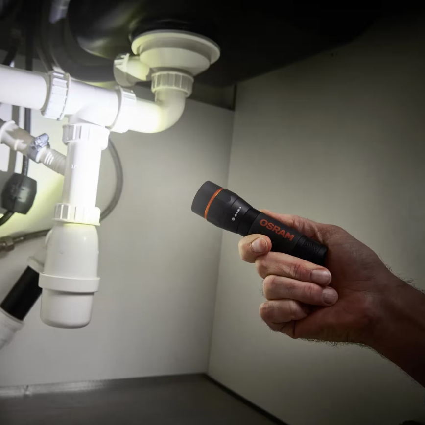 Osram - LED-ліхтар з регулюванням яскравості LEDINSPECT TORCH 450 ESSENTIAL LED/6W/3xAAA IP44