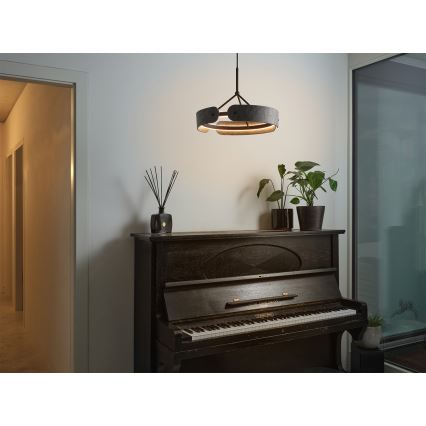 Osram - LED-люстра на тросі DECOR CURVE LED/33W/230V сіра