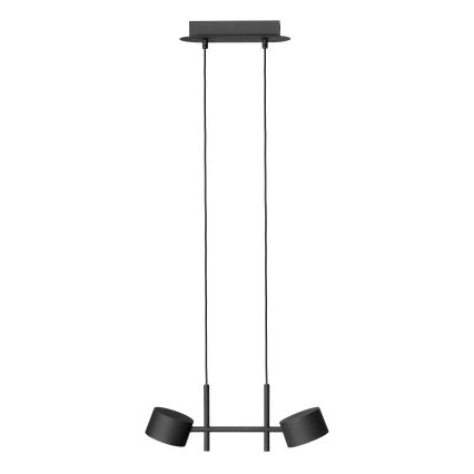 Osram - LED-люстра на тросі з регульованою яскравістю DECOR KYOTO 2xLED/10W/230V CRI 90 чорний