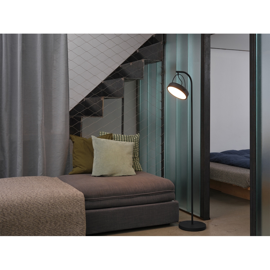 Osram - LED напольная лампа DECOR PUCK LED/12W/230V CRI 90 чёрная