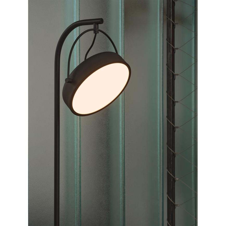 Osram - LED напольная лампа DECOR PUCK LED/12W/230V CRI 90 чёрная