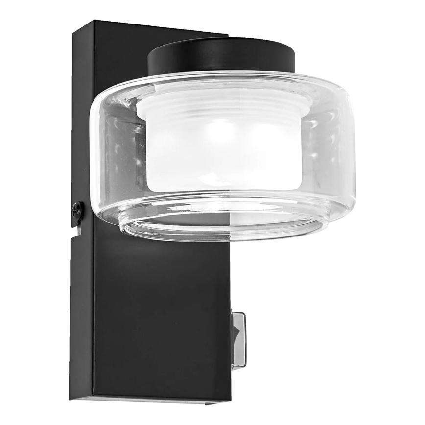 Osram - LED настенный светильник для ванной комнаты ORBIS FLAME LED/5,5W/230V 3000/4000K IP44 черный