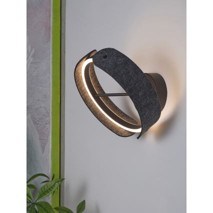 Osram - LED настінний світильник DECOR CURVE LED/20W/230V сірий