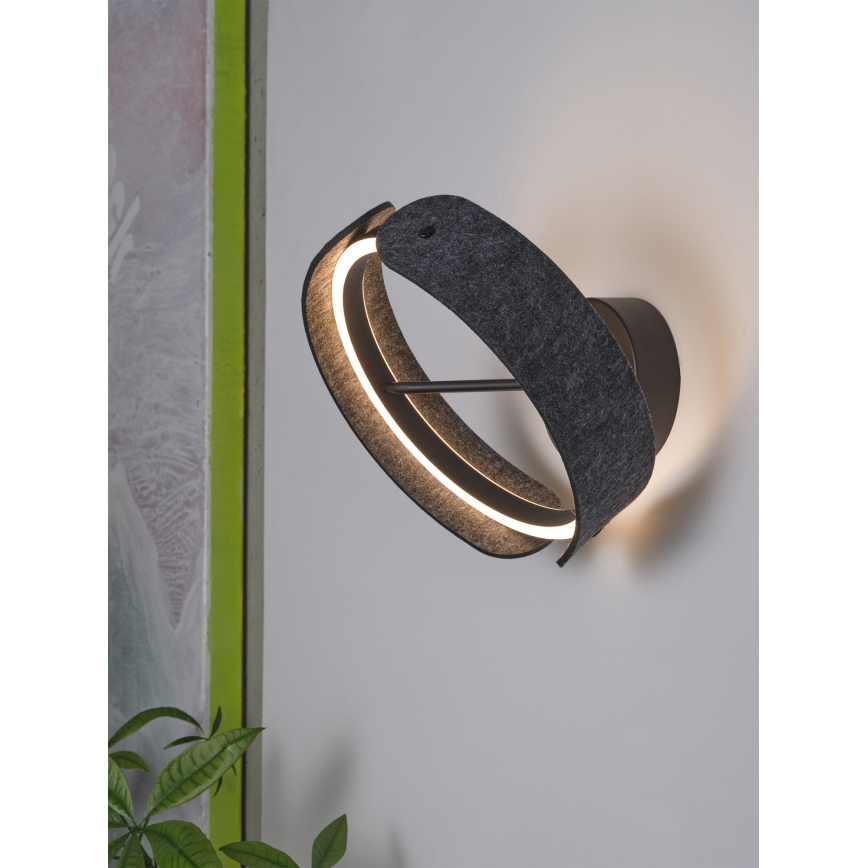 Osram - LED настінний світильник DECOR CURVE LED/20W/230V сірий