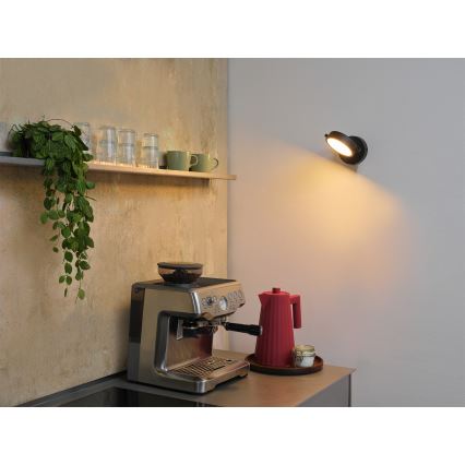 Osram - LED-настінний світильник DECOR PUCK LED/11W/230V чорний