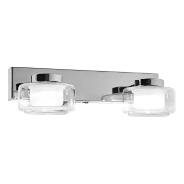 Osram - LED настінний світильник для ванної кімнати ORBIS FLAME 2xLED/5,5 Вт/230 В 3000/4000 К IP44 глянцевий хром