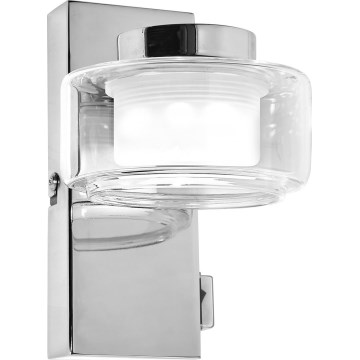 Osram - LED настінний світильник для ванної кімнати ORBIS FLAME LED/5,5W/230V 3000/4000K IP44 глянцевий хром
