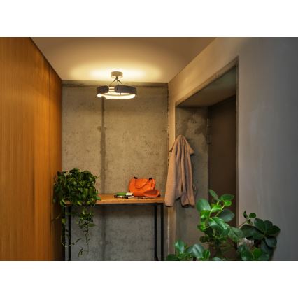 Osram - LED накладна люстра DECOR CURVE LED/33W/230V Ø 43 см, сіра