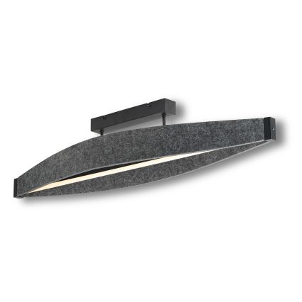 Osram - LED накладна люстра DECOR FLAT LED/23W/230V сіра