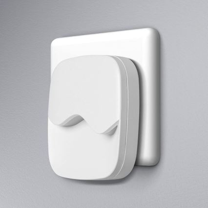 Osram - LED нічник у розетку з датчиком сутінків LUNETTA LED/0,5W/230V