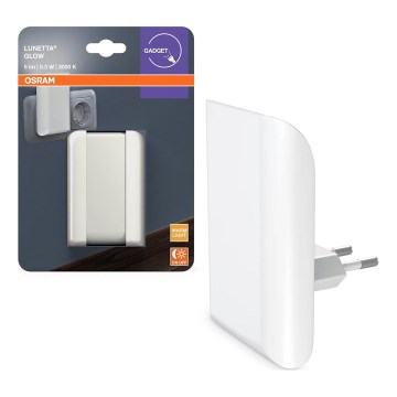 Osram - LED ночник с датчиком сумерек LUNETTA LED/0,3 Вт/230 В