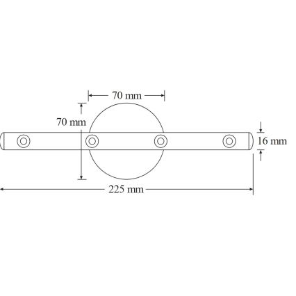 Osram - LED орієнтаційний світильник LEDSTIXX LED/0,6W/3xAAA