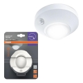 Osram - LED орієнтаційний світильник з датчиком NIGHTLUX LED/2W/3xAA білий