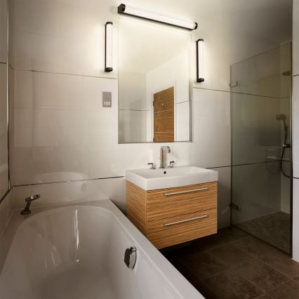 Osram - LED-освітлення дзеркала для ванної з регулюванням яскравості ORBIS TUBE LED/12W/230V 3000/4000K 60 cm IP44 чорний