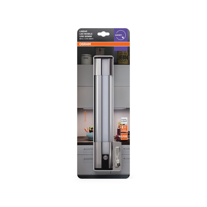 Osram - LED підсвітка під шафу з датчиком MOBILE LED/1,5W/3,7V 1800 mAh