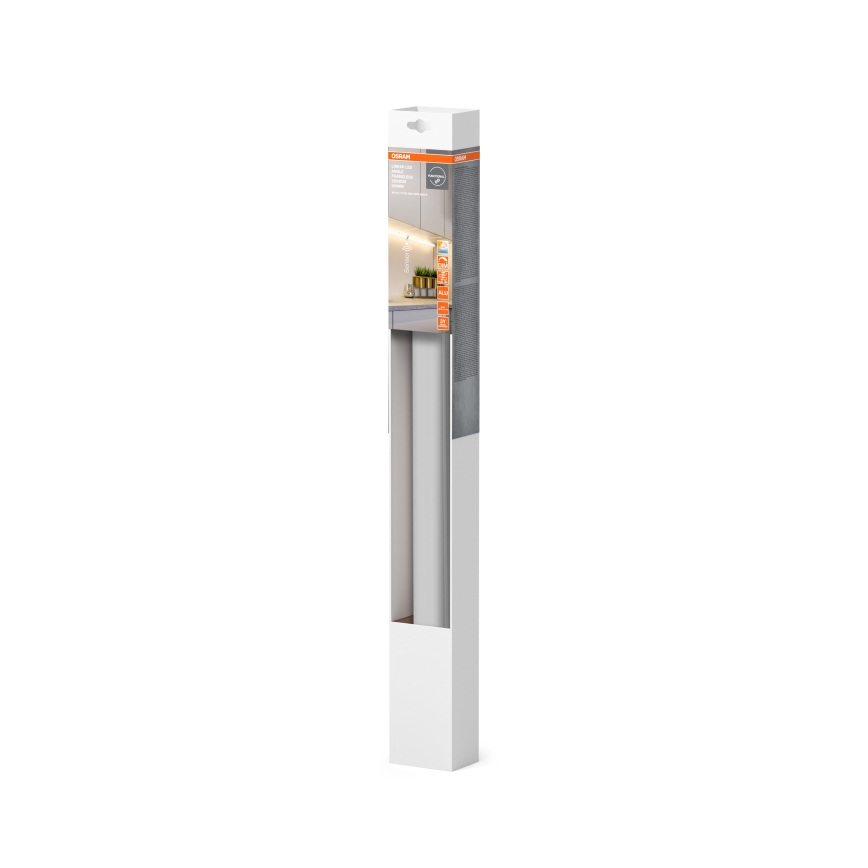 Osram - затемнюваний LED-світильник під шафу з датчиком руху LINEAR ANGLE LED/7,5W/230V 3000/4000/6500K 55 cm білий