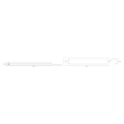 Osram - підвісний орієнтирний світильник із датчиком руху MOBILE LED/2,35W/5V 1000 mAh білий