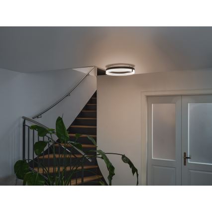 Osram - потолочный светильник DECOR CIRCLE LED/25W/230V 3000/4000/6500K Ø 40 см черный/белый