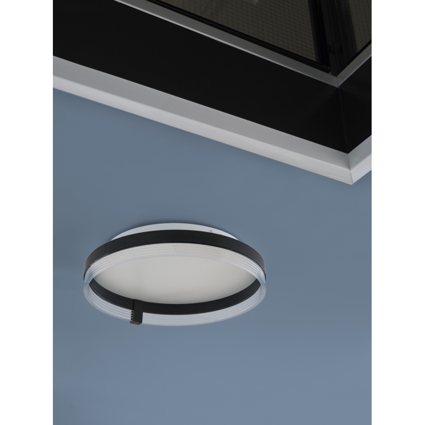 Osram - потолочный светильник DECOR CIRCLE LED/25W/230V 3000/4000/6500K Ø 40 см черный/белый