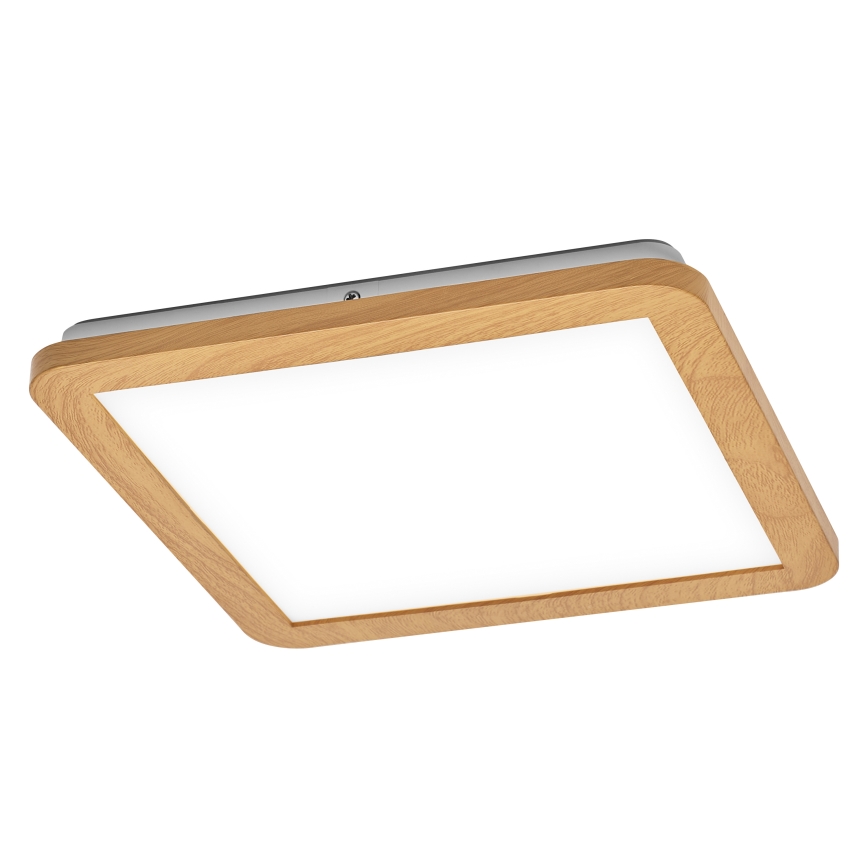 Osram - светодиодный потолочный светильник для ванной ORBIS DISC, 22 Вт/230 В, 3000/4000K, 30x30 см, IP44, коричневый