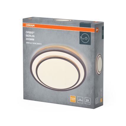 Osram - LED потолочный светильник ORBIS BERLIN LED/16 Вт/230 В, Ø 29,3 см, серебристый
