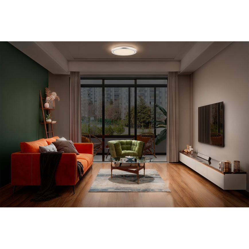 Osram - LED потолочный светильник ORBIS HELMAN LED/16W/230V Ø 29,5 см, серебристый