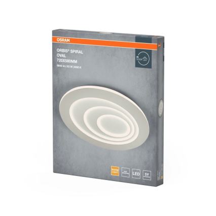 Osram - LED потолочный светильник ORBIS SPIRAL LED/63W/230V белый