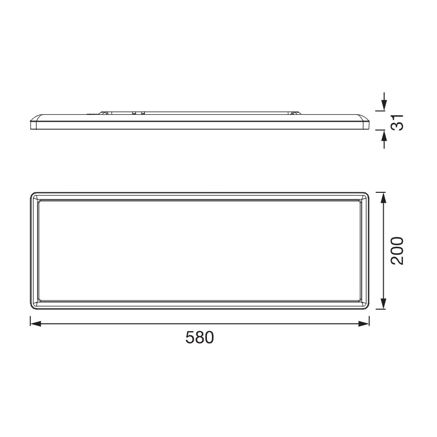 Osram - светодиодный потолочный светильник PLANON EASYFIX LED/24W/230V 2800/4000/6000K IP54 белый