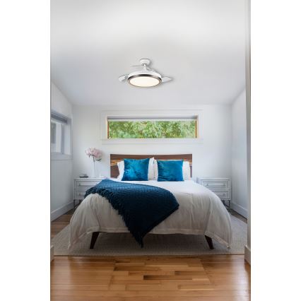 Osram - LED потолочный светильник с вентилятором CEILING FAN LED/66W/230V 3000/4000/6500K белый + пульт дистанционного управления