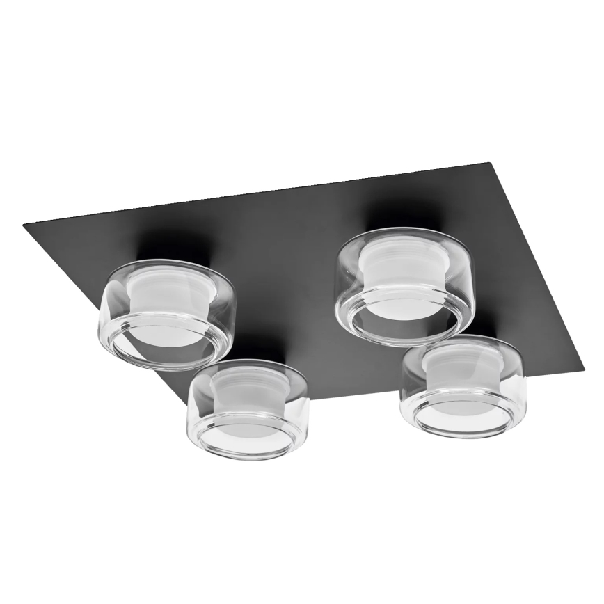 Osram - LED потолочный светильник для ванной комнаты ORBIS FLAME 4xLED/5,5W/230V 3000/4000K IP44 черный